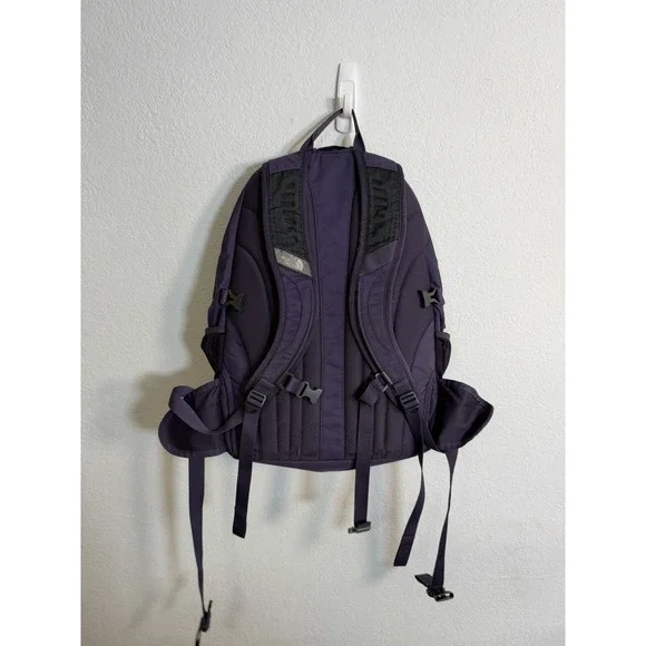 The North Face Recon Backpack Laptop Bag Purple School Camping Hiking - Picture 3 of 8